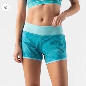 rabbit Hopper 4" Short | Baltic Polkadot - NWT